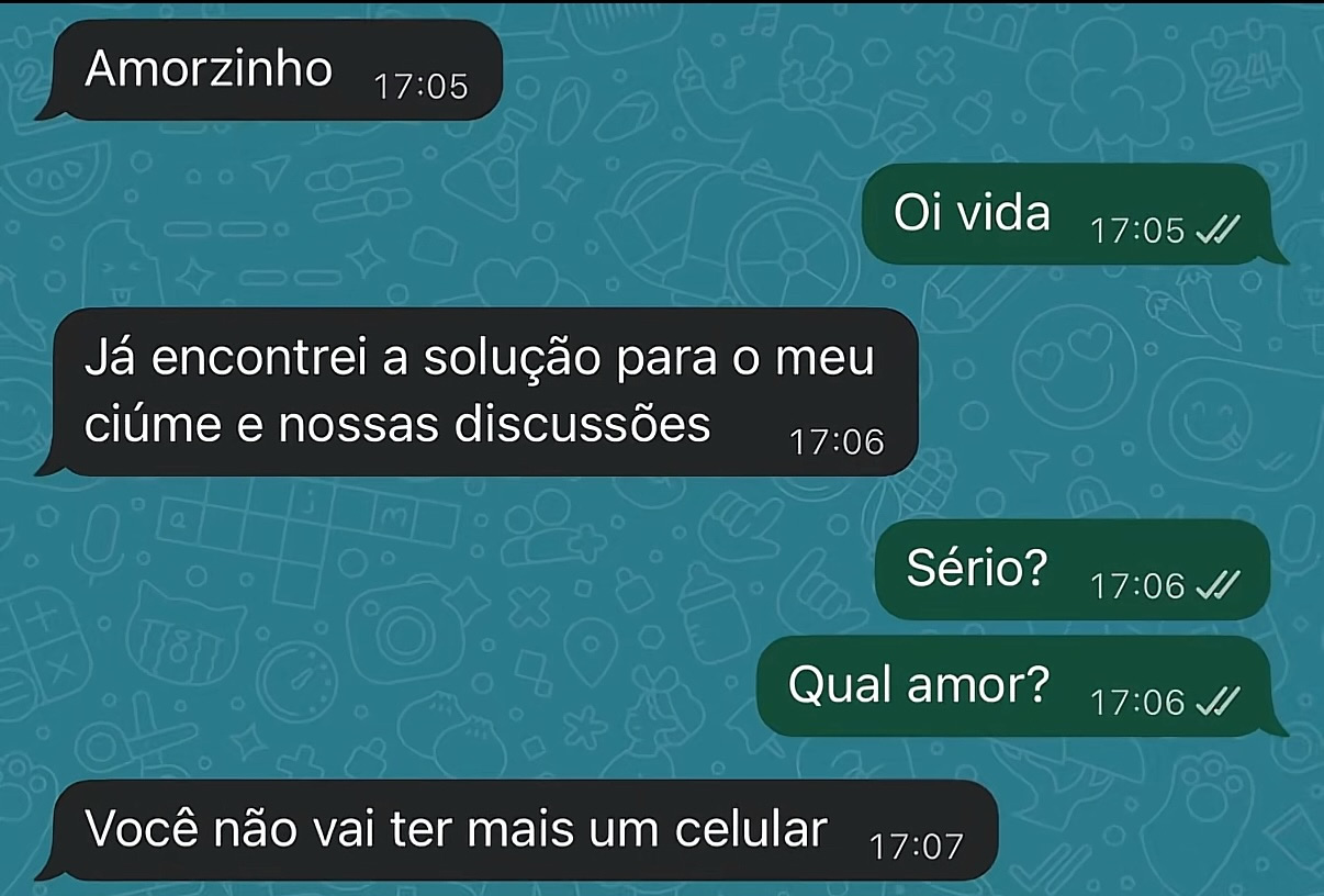 Plano Controle: sem celular, sem ciúme, sem noção Plano Controle: sem celular, sem ciúme, sem noção