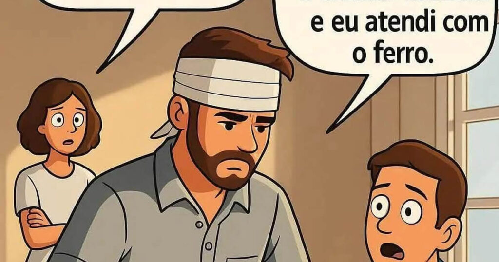 Quando o ferro vira telefone: o dia em que a burrice foi passada a limpo! Quando o ferro vira telefone: o dia em que a burrice foi passada a limpo!