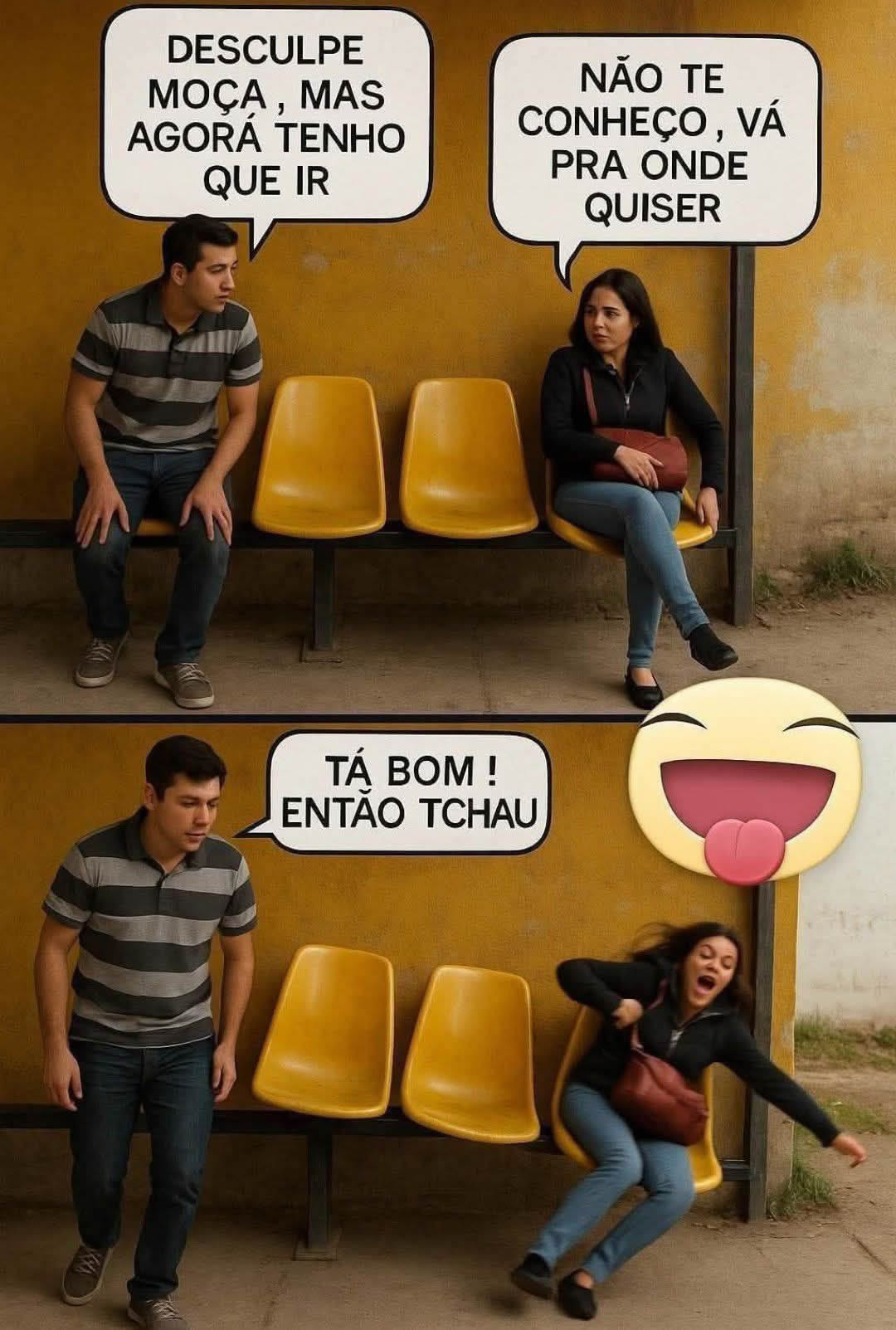 Saiu da vida dela… e puxou o chão junto Saiu da vida dela… e puxou o chão junto