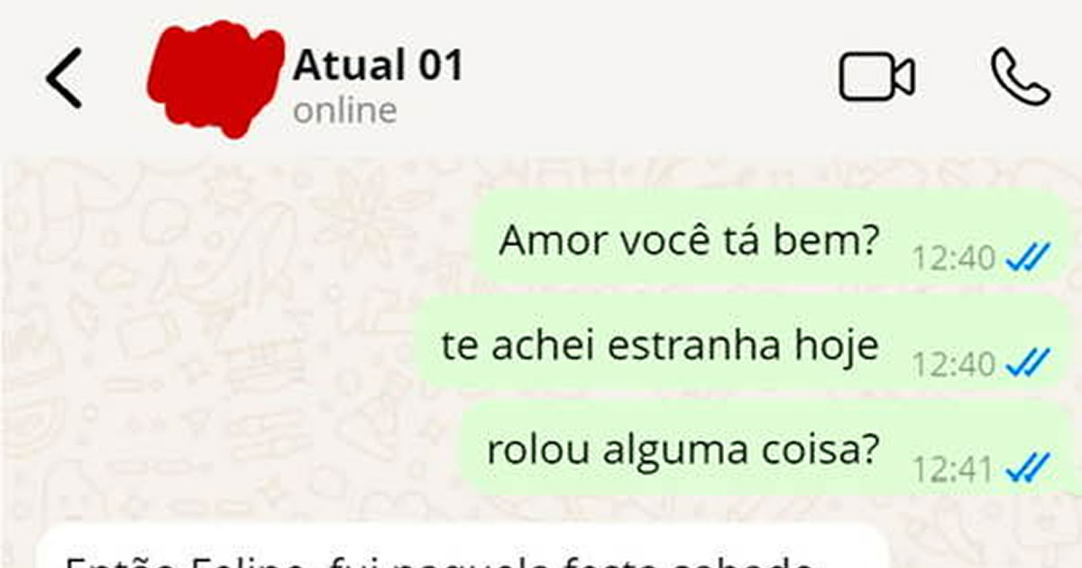 Te traí, mas o pior vem aí: ele pegou outra em 2 minutos