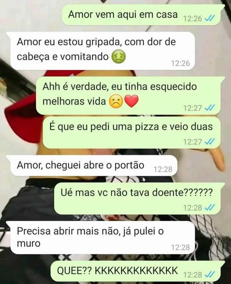 A cura instantânea que a medicina não explica: pizza e muro