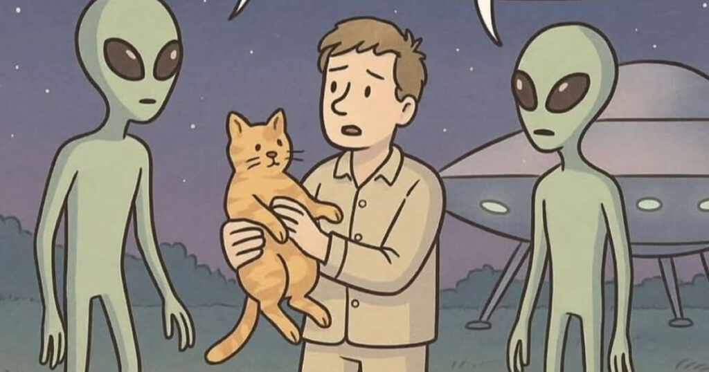 A verdadeira invasão alienígena é felina