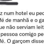 Café com leite proibido: A conspiração do buffet matinal