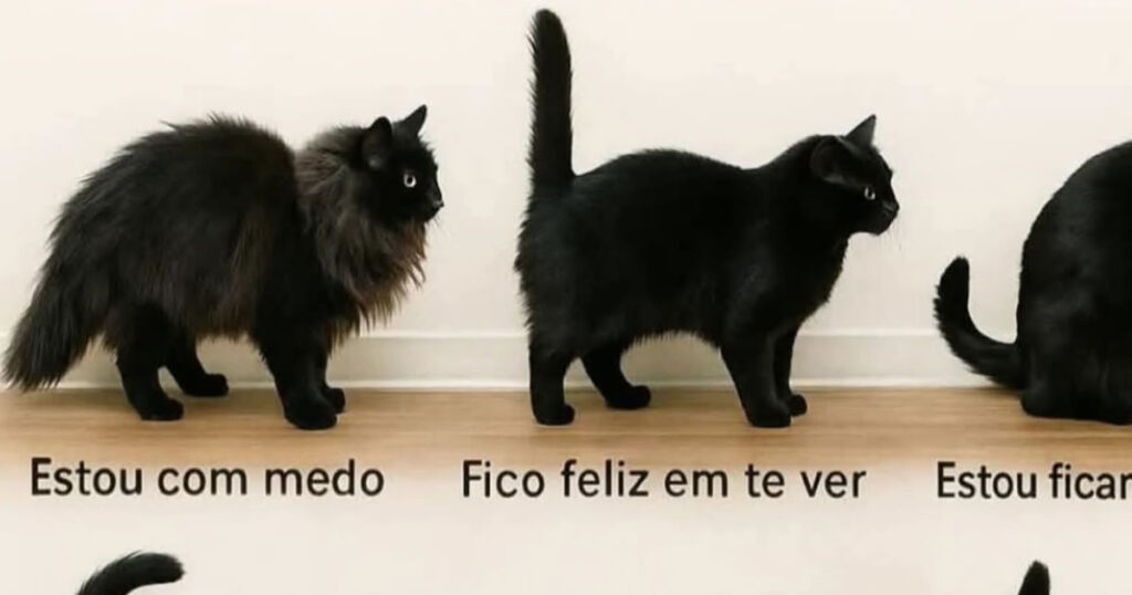 Dicionário felino: Quando o rabo do gato é mais claro que mensagem de WhatsApp