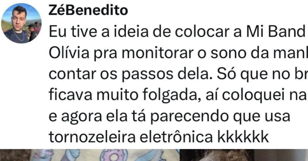 Mi nand infantil: Do monitor de passos à tornozeleira baby edition