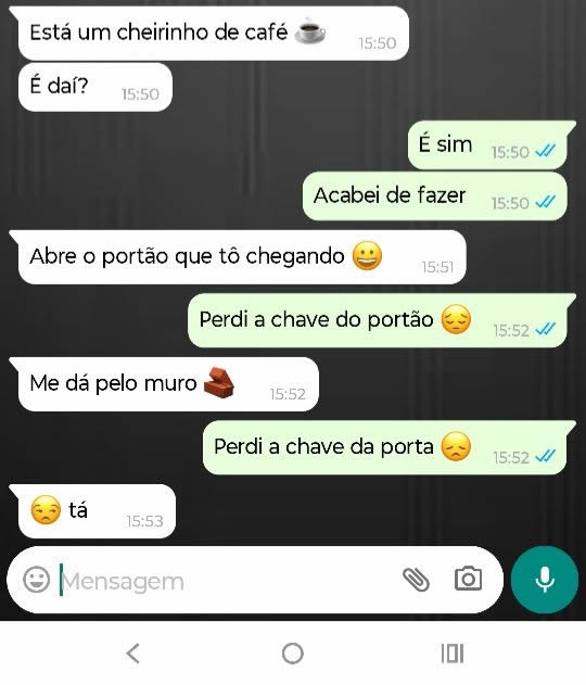 O café que ficou preso atrás das chaves perdidas O café que ficou preso atrás das chaves perdidas