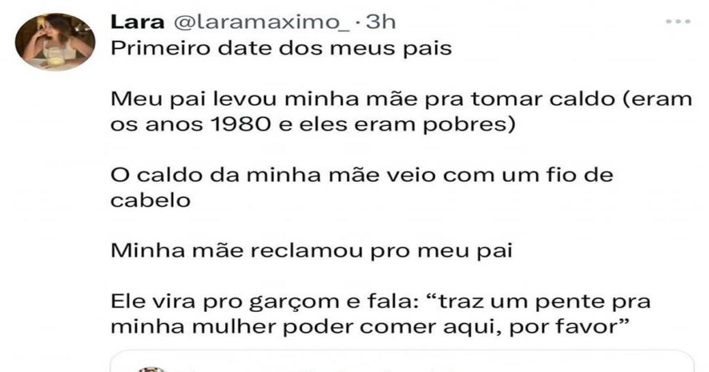 O dia em que o caldo virou salão de beleza O dia em que o caldo virou salão de beleza
