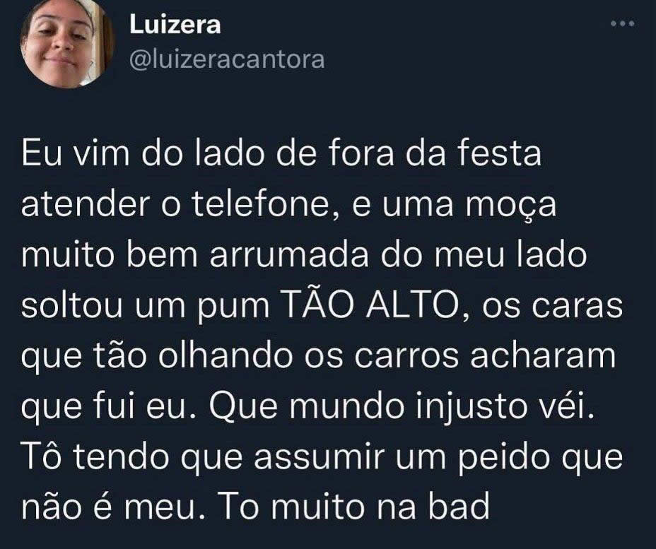 O julgamento injusto do pum alheio O julgamento injusto do pum alheio
