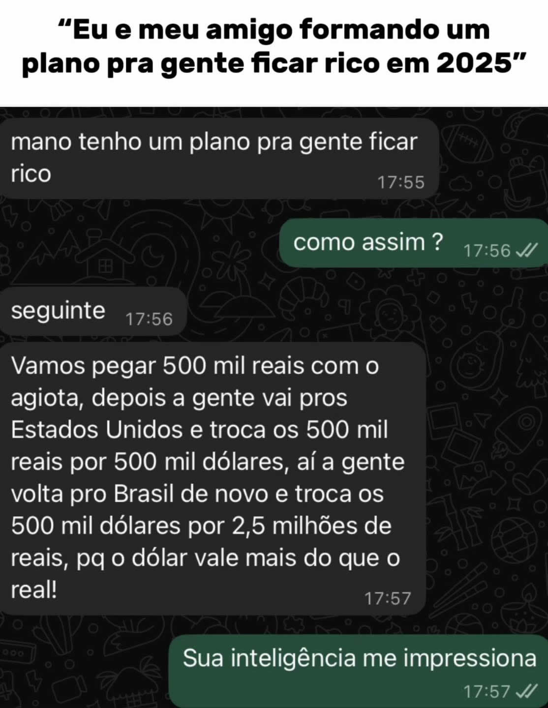 O plano genial que deixa você rico… Só no Zap