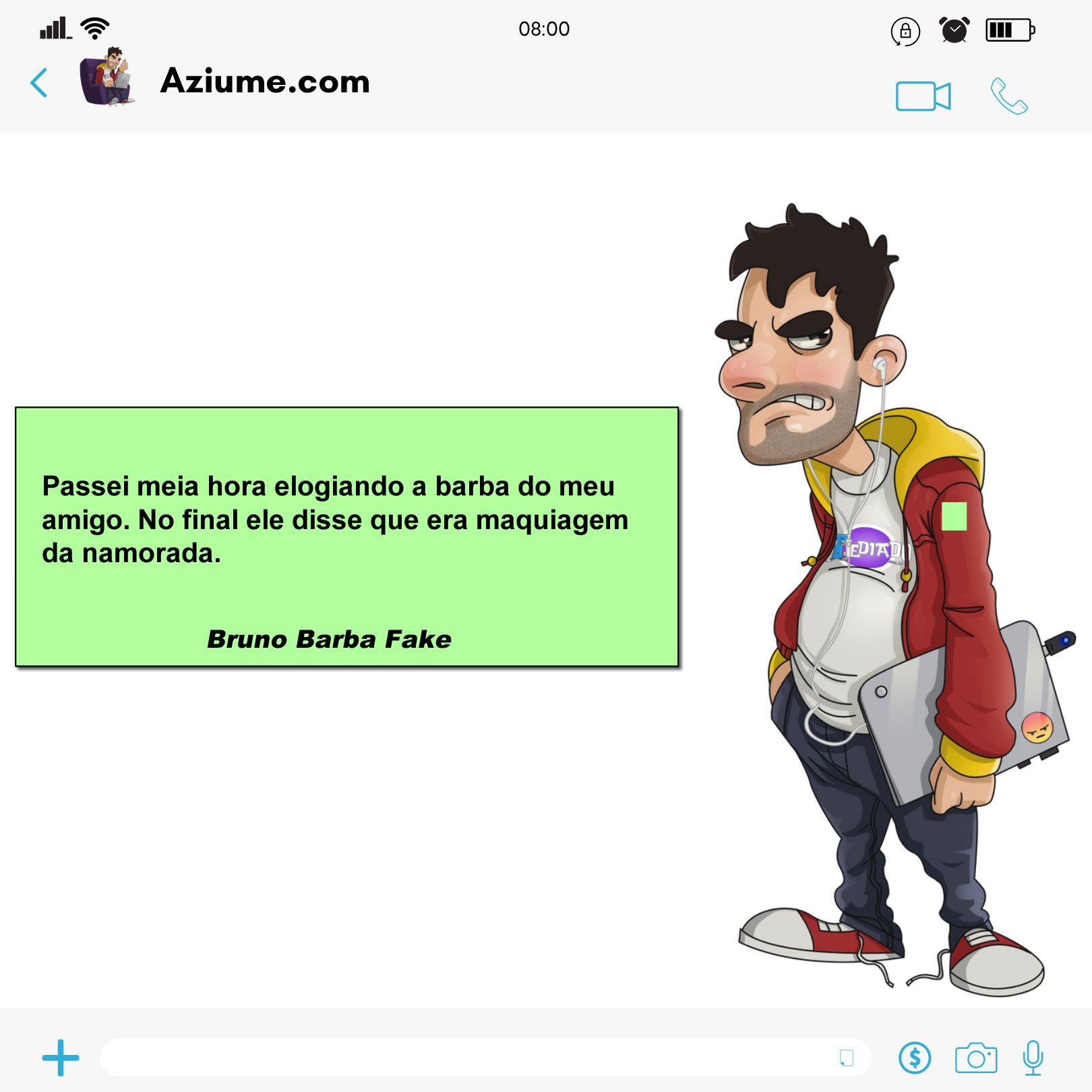 Quando a barba é só pincel e corretivo Quando a barba é só pincel e corretivo