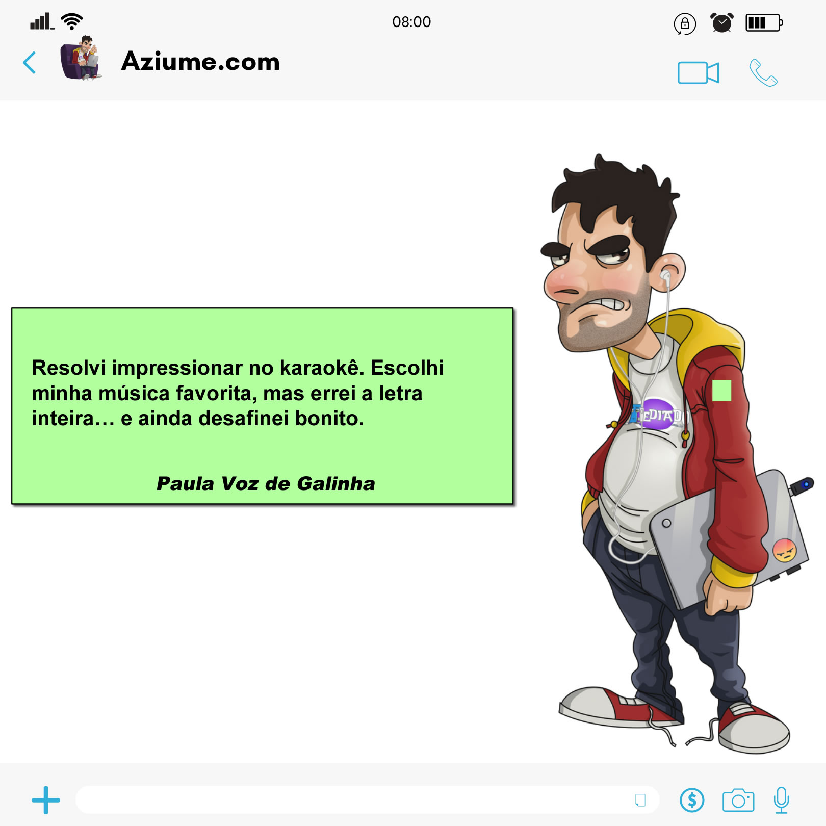 Quando o karaokê vira show de horrores musicais Quando o karaokê vira show de horrores musicais