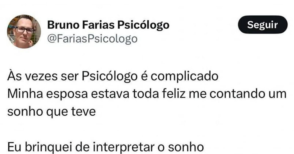 Quando a psicanálise vira teste de gravidez gratuito