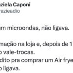Reclamei de dois eletrodomésticos e descobri que o problema era eu