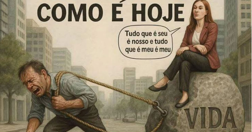 Vida a dois: Ou puxa junto ou senta em cima do boleto