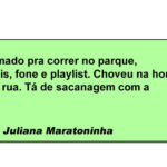 Correr na chuva: A comédia da motivação molhada!