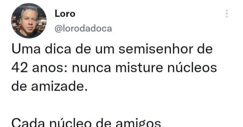 Misturar grupos de amigos é abrir um portal pro caos – e o vilão é você mesmo