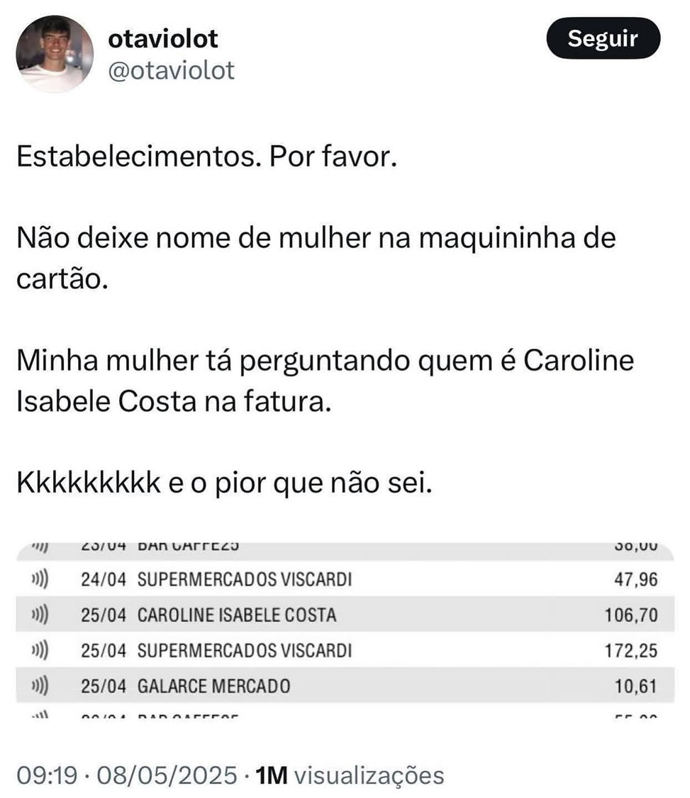 O dia em que o extrato bancário virou teste de fidelidade O dia em que o extrato bancário virou teste de fidelidade