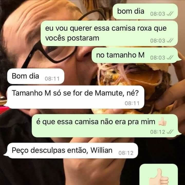 O dia em que o M virou de Mamute