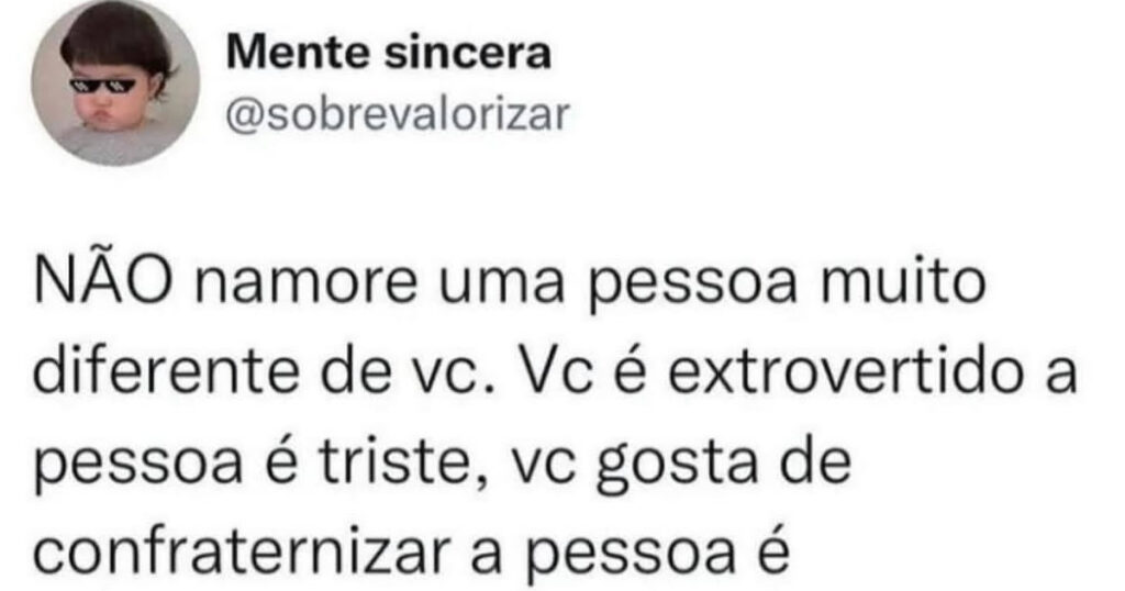 Opostos não se atraem - só se irritam com estilos diferentes de viver Opostos não se atraem – só se irritam com estilos diferentes de viver