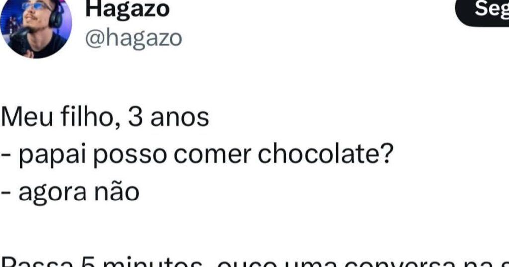 Pequeno estrategista: a arte infantil de transformar um “não” em um pedaço de chocolate
