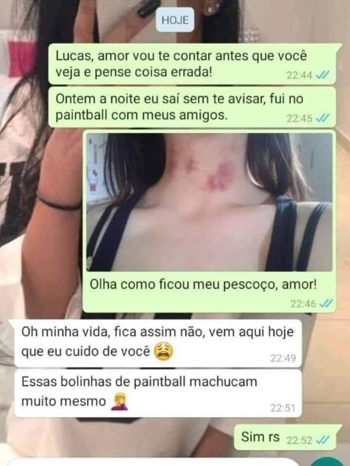 Quando o paintball é romântico demais pra ser verdade