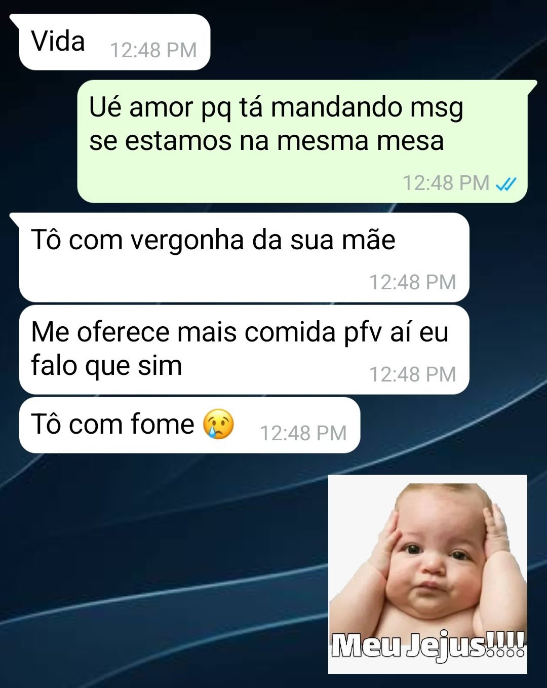 Vergonha da sogra, fome do mundo: A luta pelo segundo prato Vergonha da sogra, fome do mundo: A luta pelo segundo prato