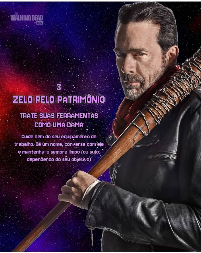 7 lições de liderança com Negan