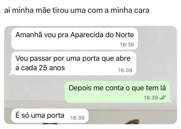 A porta mística que era só… Uma porta mesmo