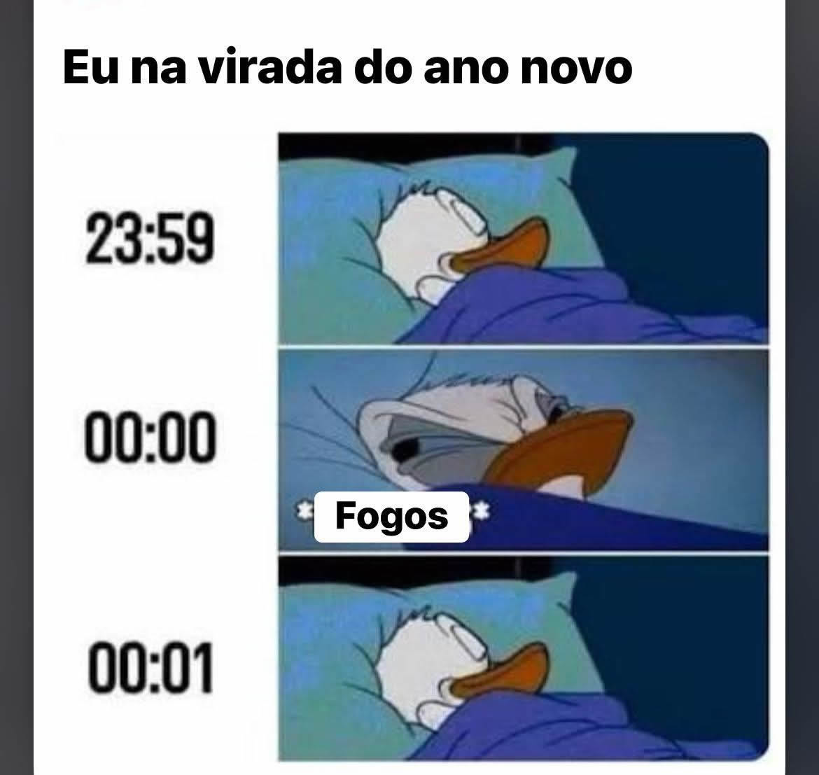 Ano novo, mesmo sono: O réveillon mais realista do Brasil