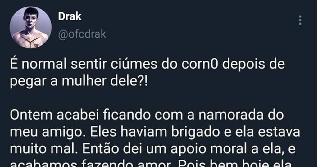 Ciúme do corn0: Quando o amante quer ser o oficial