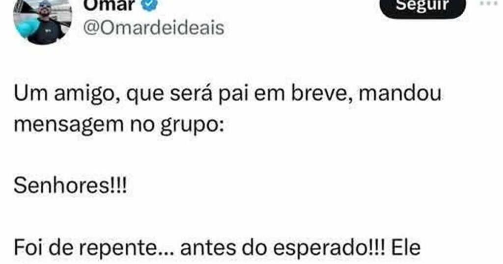 O bebê de 3,5kg que veio com garantia e HDMI