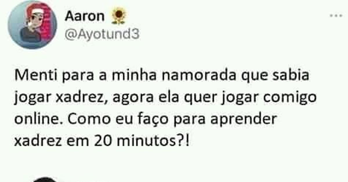 O checkmate mais brasileiro da história