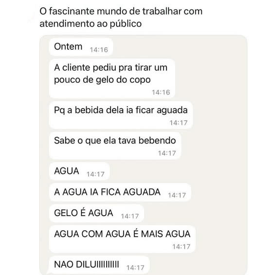 O dia em que a água virou uma coisa muito mais complexa O dia em que a água virou uma coisa muito mais complexa