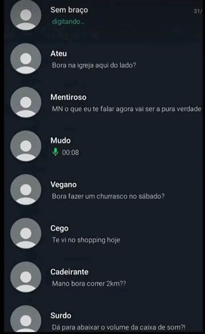 O grupo de WhatsApp mais contraditório do Brasil