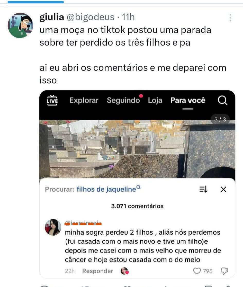 Quando o comentário do TikTok vira uma saga familiar de três temporadas