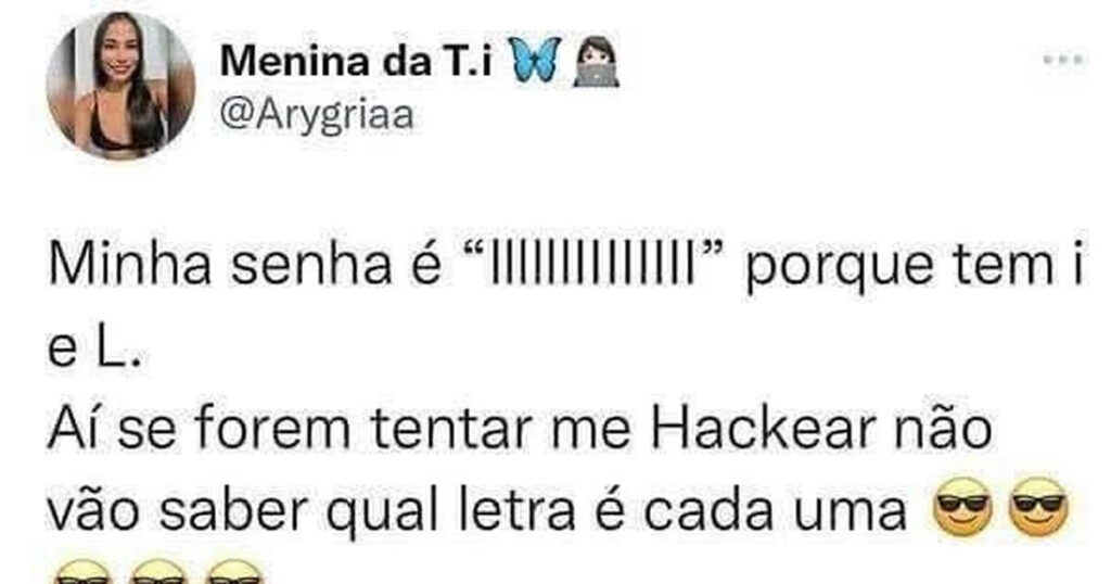 Senha forte? Só se for contra o próprio dono Senha forte? Só se for contra o próprio dono