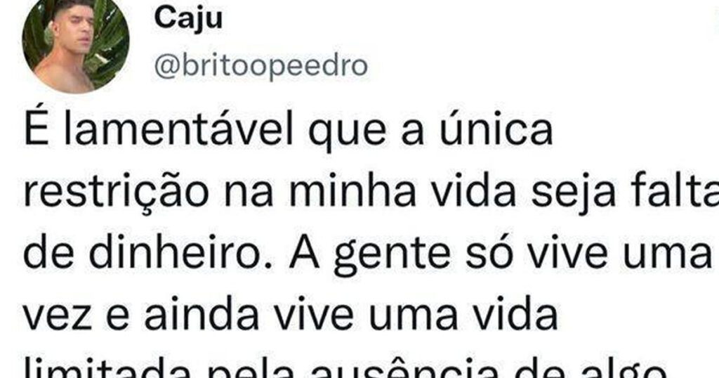 A filosofia profunda que nasce quando o dinheiro acaba