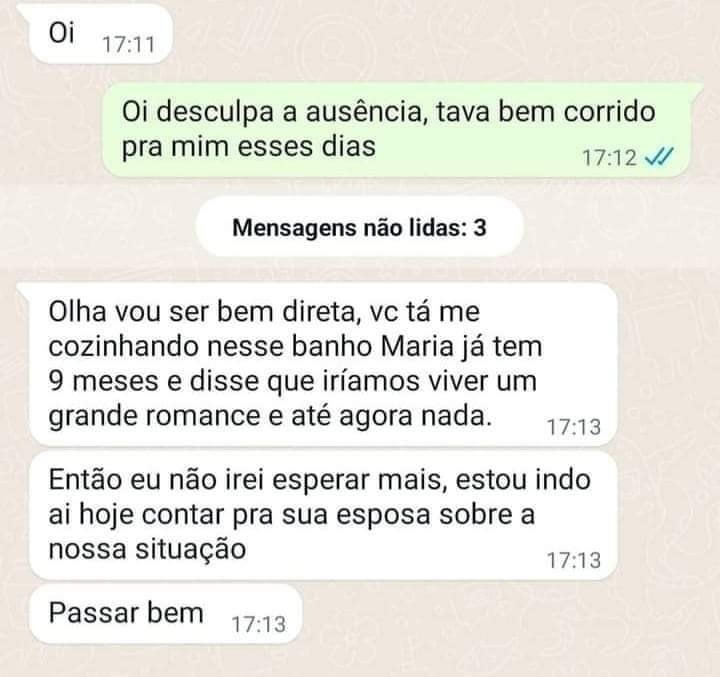 Banho-maria emocional que virou panela de pressão