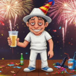 Feliz ano novo. Que venha o reveillon, a felicidade e menos boleto