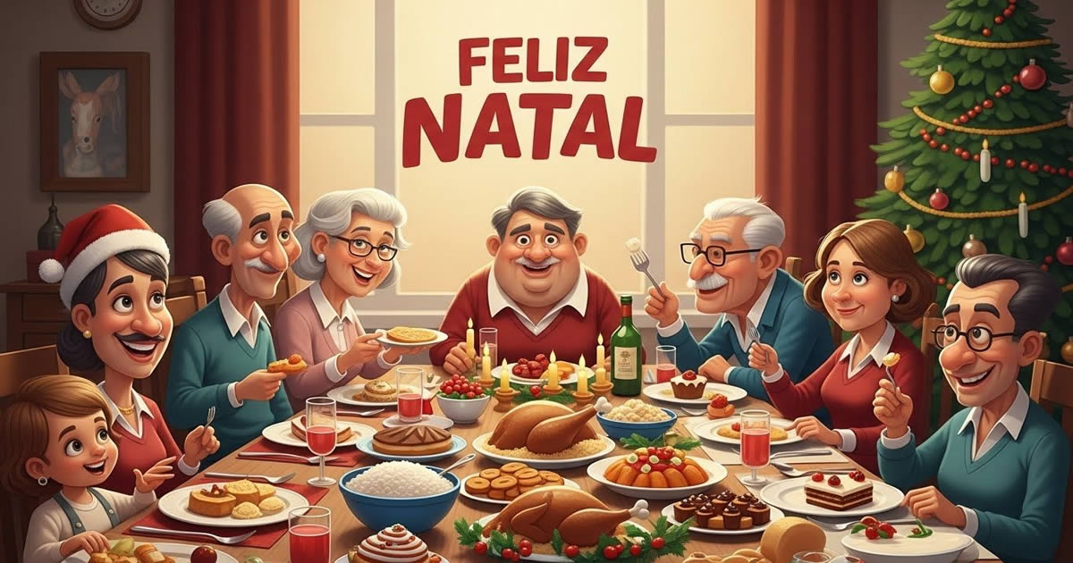 Feliz Natal. Sobreviva à ceia, aos parentes e ao grupo da família