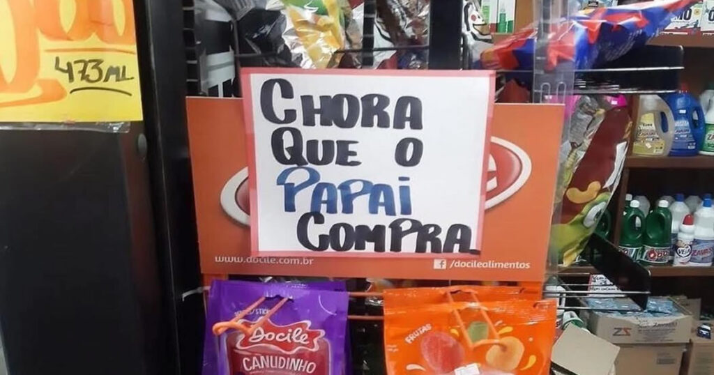 Marketing infantil: A arte ancestral de chorar até ganhar bala