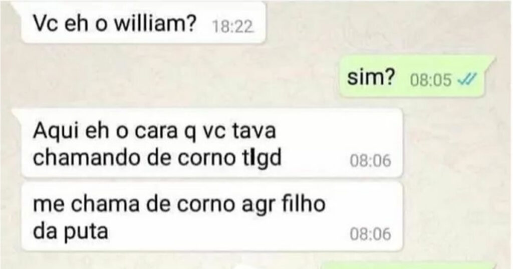 Medi as palavras e deu exatos 10 cm de problema