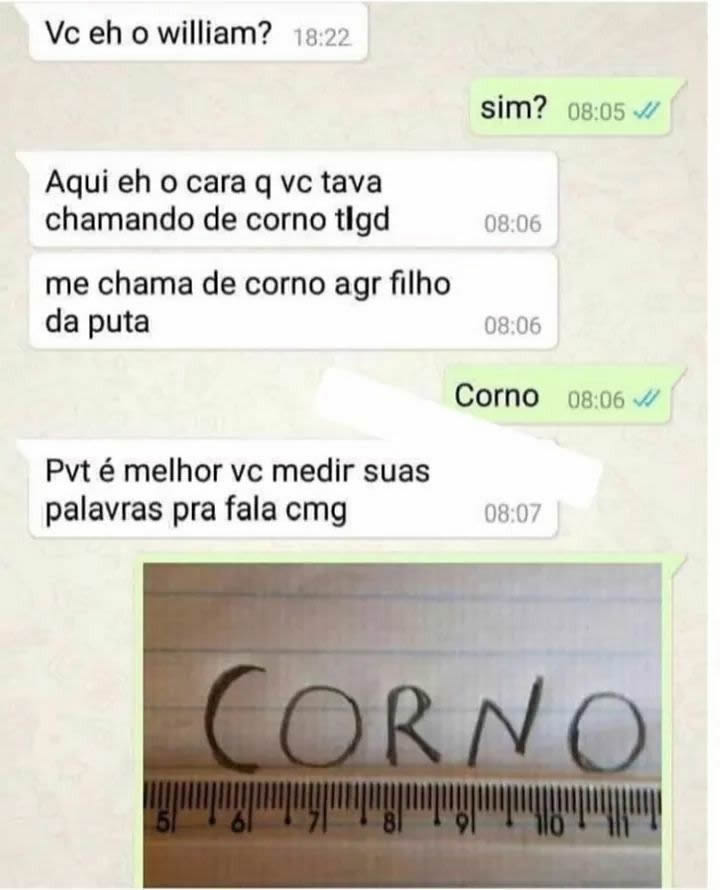 Medi as palavras e deu exatos 10 cm de problema Medi as palavras e deu exatos 10 cm de problema