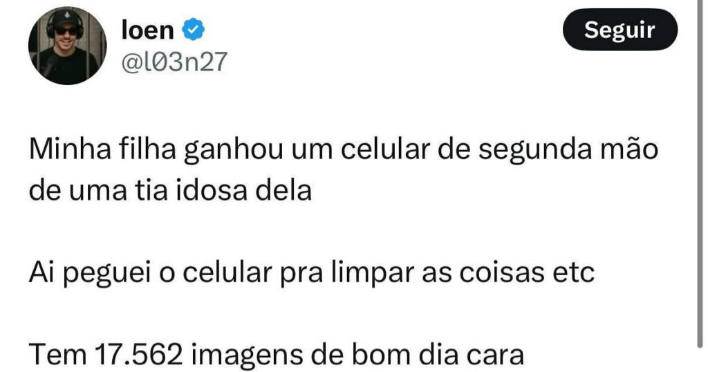 O celular que virou arquivo nacional do bom dia do zap