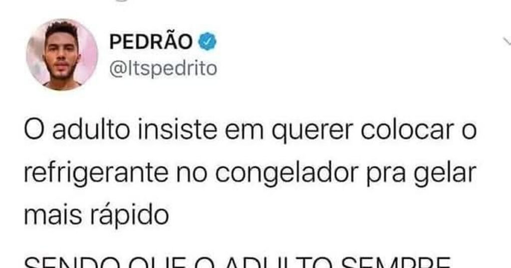 O congelador da esperança e o refrigerante do esquecimento