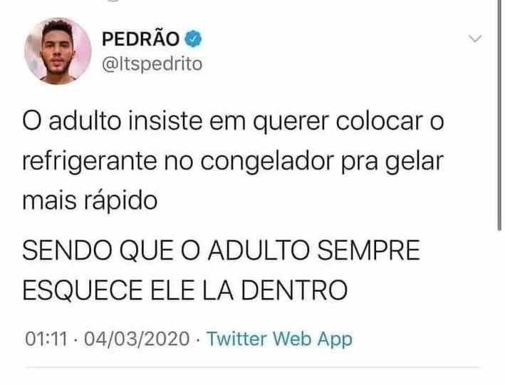 O congelador da esperança e o refrigerante do esquecimento O congelador da esperança e o refrigerante do esquecimento