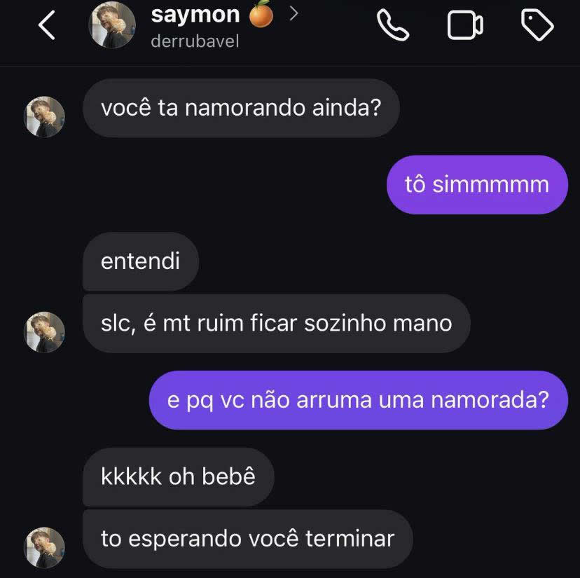 O romantismo moderno de quem já tá na fila antes do término