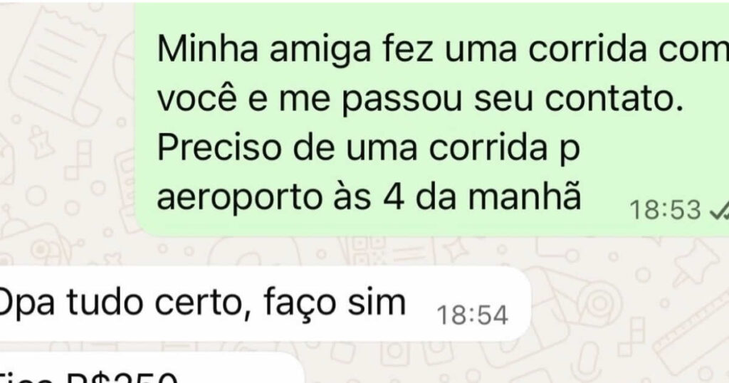 Quando a cantada tenta pegar carona mas o preço continua o mesmo
