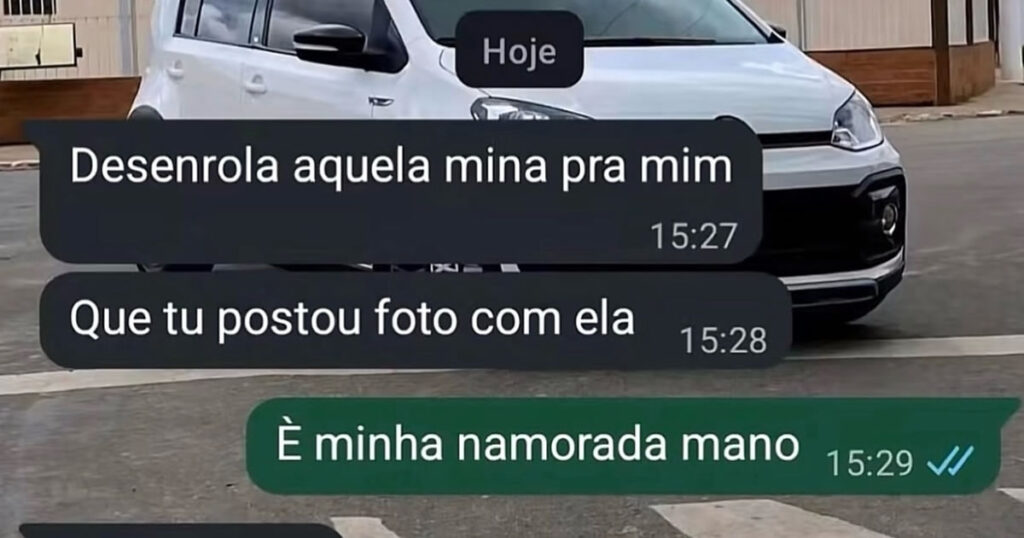 Quando a falta de noção bate no WhatsApp Quando a falta de noção bate no WhatsApp