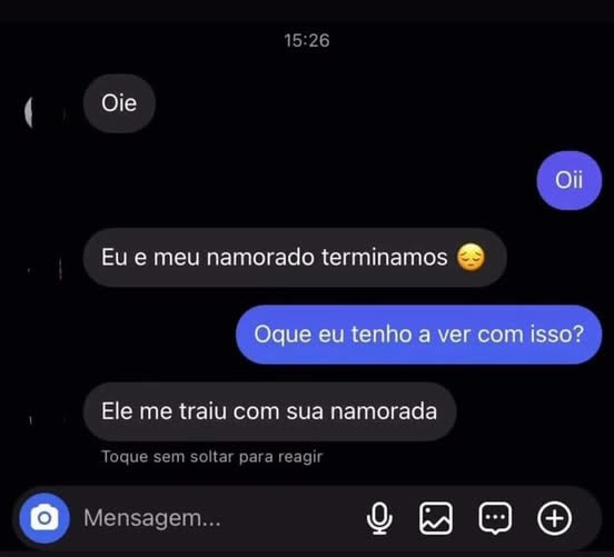 Quando a traição faz networking melhor que a gente Quando a traição faz networking melhor que a gente